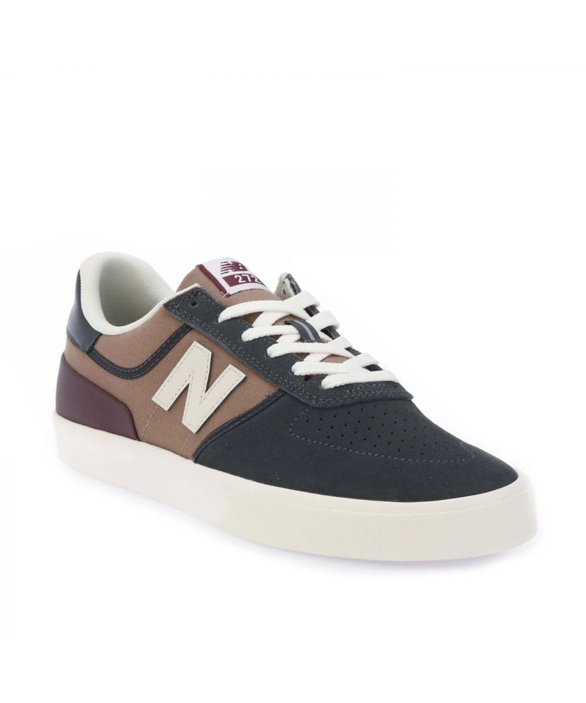 New Balance Mens Numeric 272 Inline Shoes in Black Suede - Size UK 8